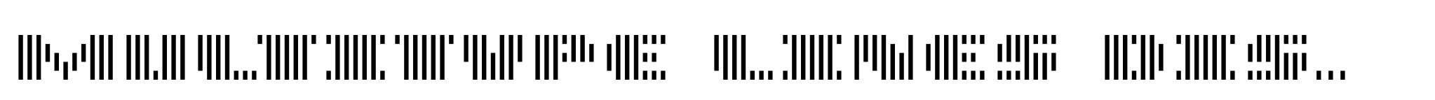 MultiType Lines Display Wide Bold 2 image